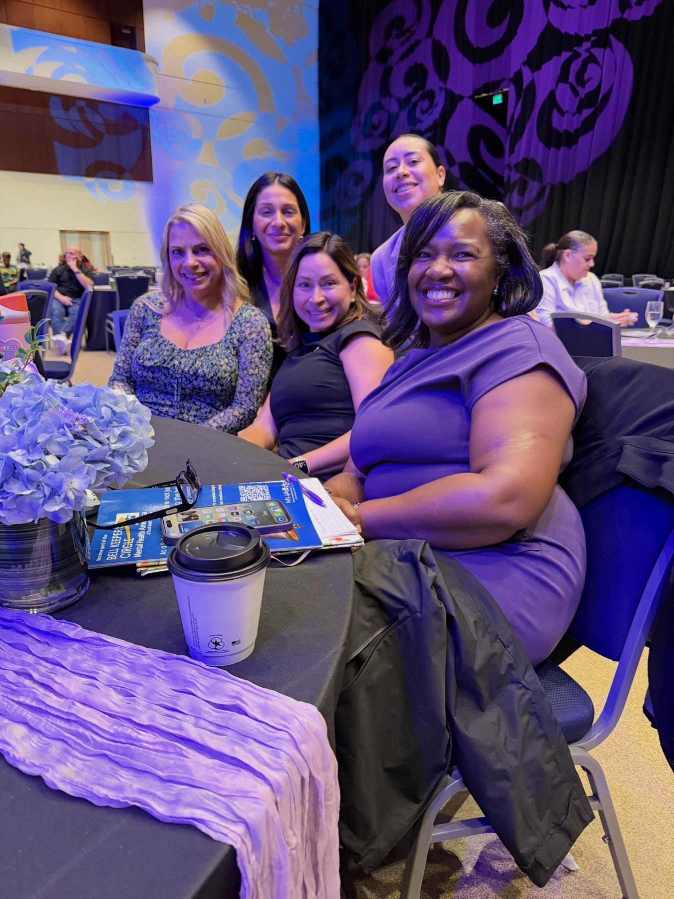 Speaker at summit podium